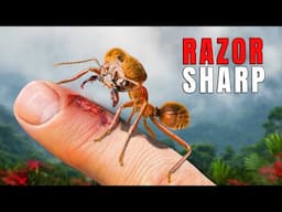 BITTEN by the Sharpest Insects On Earth!
