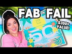 FAB or FAIL?! | $325 FabFitFun Summer 2025 Unboxing!