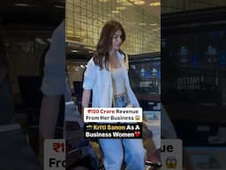 Kriti Sanon spotted at the aiport while chit chatting with the paps! 😅❤️#shorts