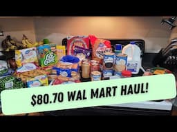 "I'M TIRED" MEALS! || $80.70 GROCERY HAUL WITH PRICES