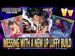 One Piece TCG: Experimenting With A Midrange Straw Hat Version of UP Luffy - Tempo With Big Defense