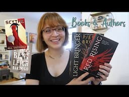Meeting Authors, Reading Red Rising (& more), Getting Bookish Goodies in the Mail 📚