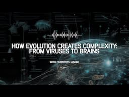 How evolution creates complexity: from viruses to brains with Christoph Adami