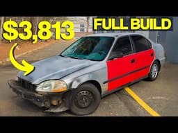 Transforming A Civic In 10 mins!! (Budget Build)