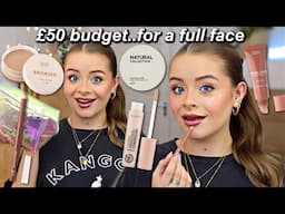 If I had £50 to buy a full face of makeup... THIS is what I would buy! 💰 Budget friendly makeup