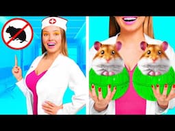Funny Ways To Sneak Pets Into The Hospital | Funny Situations by BaRaFun Challenge