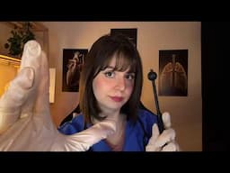 ASMR | Exame dos nervos cranianos (voz suave)
