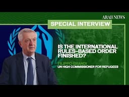 Is the international rules-based order finished? UN refugee agency chief Filippo Grandi responds