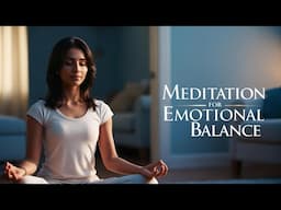 Breath Awareness Meditation for Emotional Balance (Reduce Reactivity)