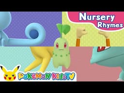 Open Shut Them 3 | Nursery Rhyme | Kids Song | Pokémon Kids TV​