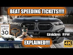 How To Beat Speeding Tickets - BMW X5M Uniden R9W