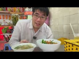 I Spoke Cantonese in Saigon, and THIS Happened! | Quán Mì Sủi Cảo Bò Kho Cô Cúc