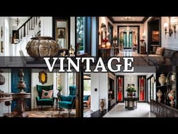 Why VINTAGE Instantly Makes Any Room More Interesting | Designer Secrets to Timeless Style