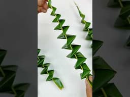 Craft Ideas With Coconut Leaves #craft #handmade #coconut #leaf #reelsvideo
