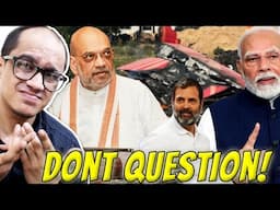 AIR INDIA AHMEDABAD PLANE CRASH | DERAILED TRAIN | MODI - SHAH JUMLA | RAHUL GANDHI | GODI MEDIA!