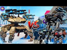🔥 NERFED DEVOURER VS TITANS T4 FACE TANK COMPARISON! || WAR ROBOTS TEST SERVER WR ||