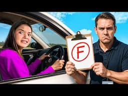 Her FIRST TIME Driving with WORLDS WORST Driving Instructor! 😱🚗