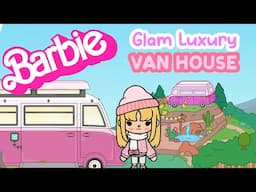Glam Luxury PINK CAMPER VAN House for BARBIE not FREE TOCA BOCA House Ideas