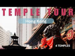 🏯 Exploring Hong Kong's Top Temples 🇭🇰 | Guan Yin, Wong Tai Sin & More!