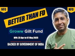 Better than FD | Groww Gilt Fund | NFO review in Hindi | Groww Mutual Fund
