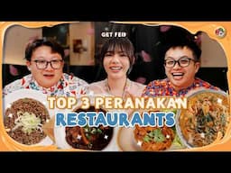 We Tried Authentic Nyonya Food From Emerald Hill!! | Get Fed Ep 76