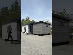 Touring the NEW 524 square foot PREFAB HOME #hometour #modular