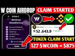 W Coin Airdrop Claim: Exchange Listing "Listing Price" + Price Prediction