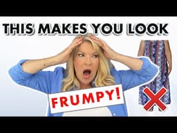 OVER 50? HOW TO NOT LOOK FRUMPY