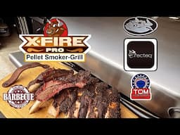 Recteq X-Fire Pro Pellet Smoker-Grill / More Ignitor Issues! / Awesome Beef Ribs!