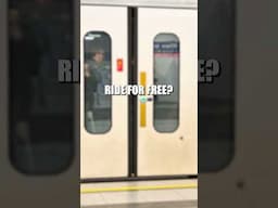 Don’t get fooled by the missing ticket gates in VIENNA!