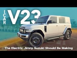 iCar V23 - This Awesome Electric Baby G-Class Costs Less Than $15k.