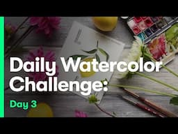 75 Days of Summer Watercolor Challenge: Day 3