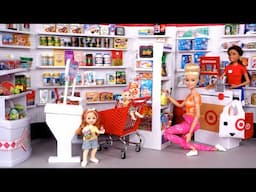 Muñecas Bebes de Barbie Ayudan a Mama en El Supermercado