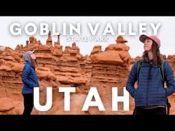 UNREAL Landscape Hiking to the Valley of Goblins - Goblin Valley, UTAH