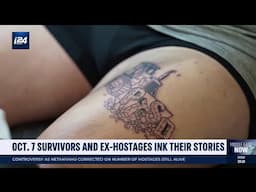 Forever resilient: Ex-hostages, Oct. 7 survivors get inked