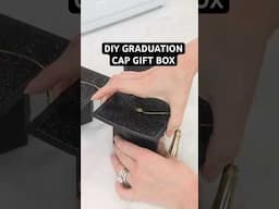 Make grad cap gift boxes in minutes! #graduationgift #cricut