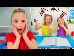 Nastya y la historia sobre el acoso escolar al regresar a clases
