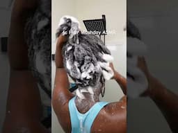 ASMR 4c Hair Washday #washday #naturalhair #asmrsounds #hairgrowth #asmr