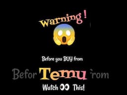 HUGE Tariffs 😭 on my BILL! Now it is NOT a BARGAIN! Buyer BEWARE! Please 👍 &Comment ❤️ #temu