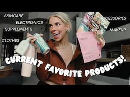MY CURRENT FAVORITES! APRIL 2025 / health, fitness, skincare, makeup, electronics + MORE!