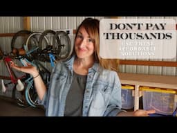 Garage Organization Ideas on a Budget