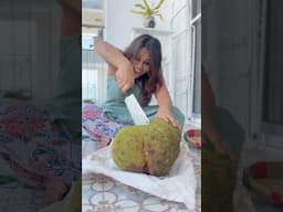 parambu? Or balcony  you decide for cutting jackfruit #kitchentalesbyneethu