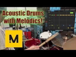 Acoustic Drums with Melodics