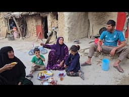 Atabak and grandmother's return home: Shadi Shahin and children