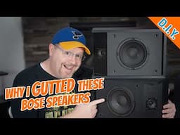 I Gutted Some Vintage Bose Speakers So You Don't Have To