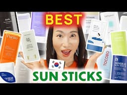 Best Korean SUN STICKS for Every Skin Type and Need! 2025 Edition
