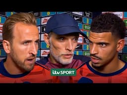 Thomas Tuchel, Harry Kane & Morgan Gibbs-White speak after awful England performance