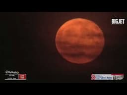 LIVE:  Quick one - The Moon has risen! #Strawberrymoon