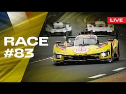 LIVE LE MANS 24 RACE Onboard car #83 | Ferrari Hypercar WEC - Part 3