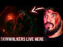 OVERNIGHT in SKINWALKER CAVES *TERRIFYING PROOF CAUGHT ON CAMERA*